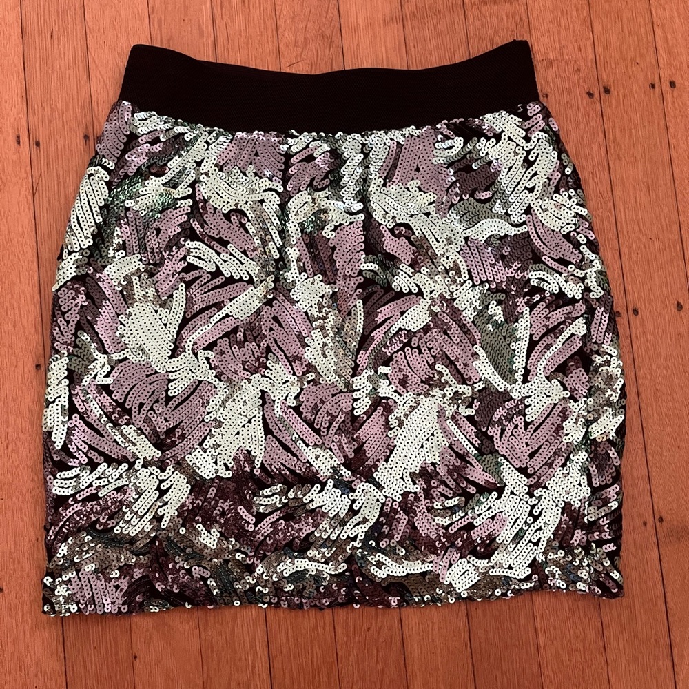 Jenny Han Sequin Mini Skirt